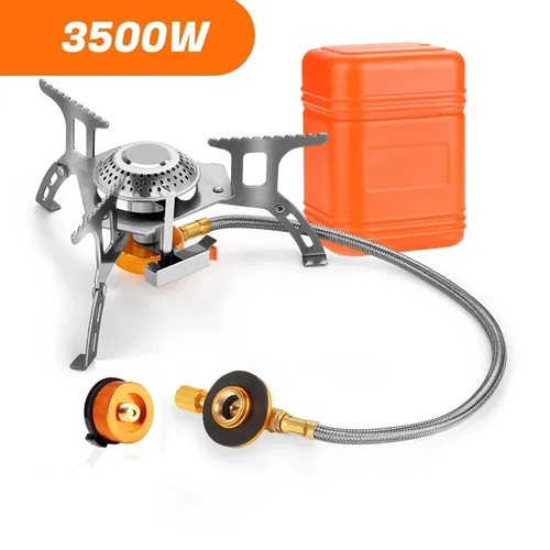 Portable camping gas stove - camping,