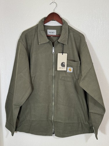 Carhartt wip olive green zip - green,
