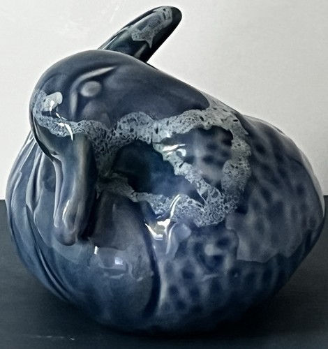 Lamorna pottery cornwall blue - cornwall,