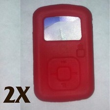 2X Red Silicone Skin Case for