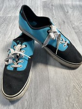 Voi Nirvania Man Canvas Shoes Blue & Black Size 11/45