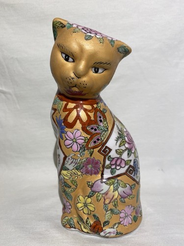 Stanning chinese imari cat - imari, da