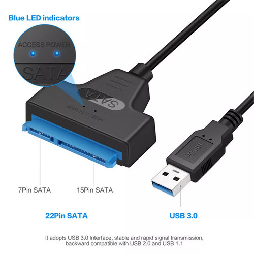 Usb sata iii - 2.5", hard