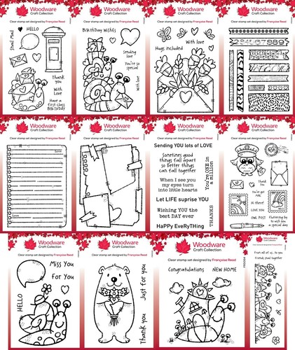 Woodware clear stamps by - woodware,