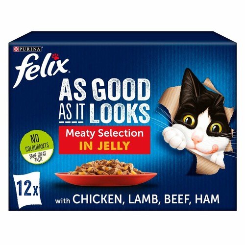 Felix meaty selection jelly - selection, in