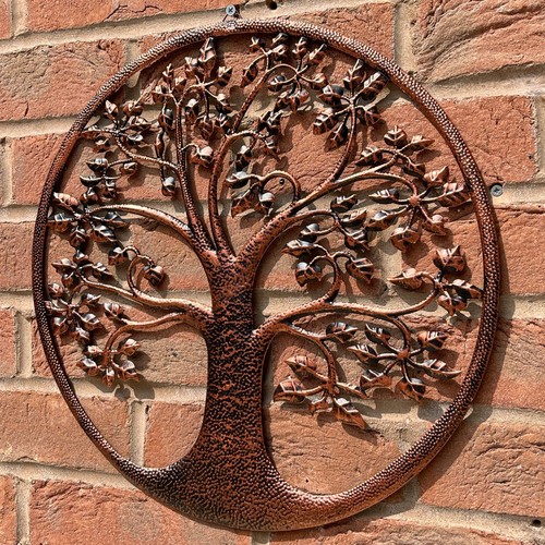 Garden wall art - wall, metal