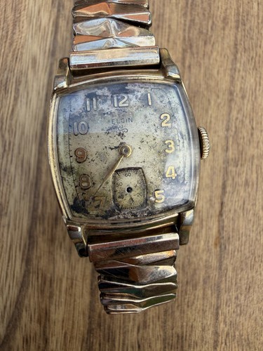 Vintage elgin men gold - vintage,