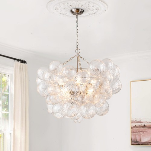 Modern bubble swirled glass - bubble,
