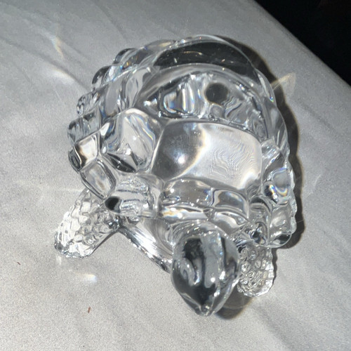 Clear glass turtle tortoise - clear, turtle/tortoise