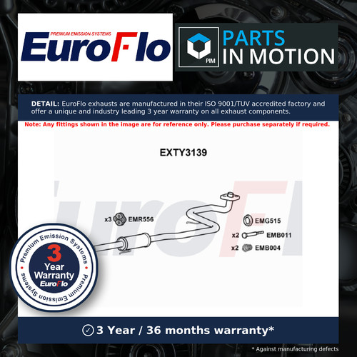 Exhaust back rear box - rear,