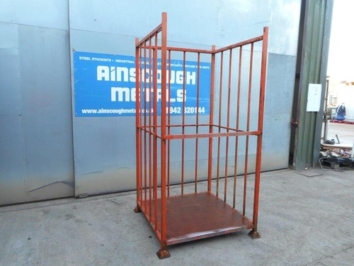 Used steel tall - used, cage