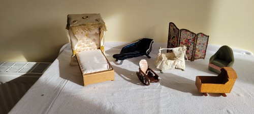 Dolls house bedroom furniture - house,