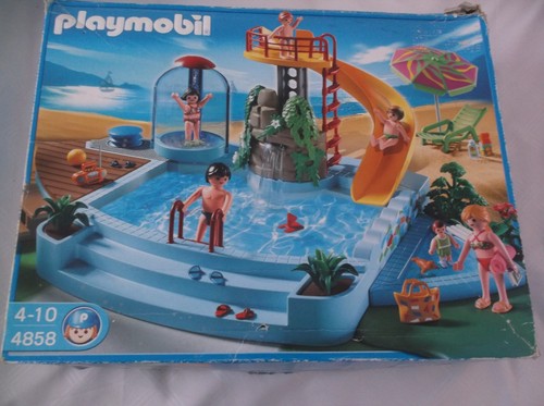 Playmobil swimming pool - , set