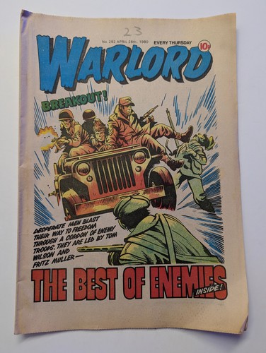 Warlord comic 292 april - warlord, 292,