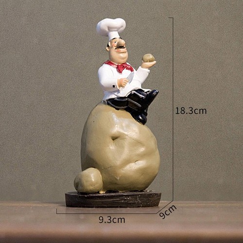Delicate chef figurine - chef,