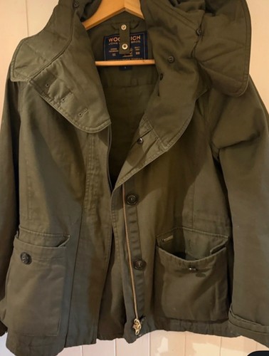 Woolrich khaki parka womens - woolrich,
