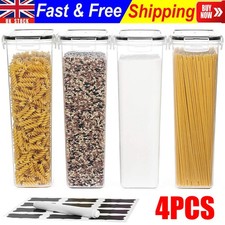 4PCS 2.8L Pasta Canister
