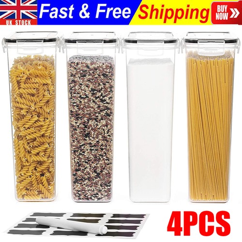 4pcs pasta canister - 2.8l,