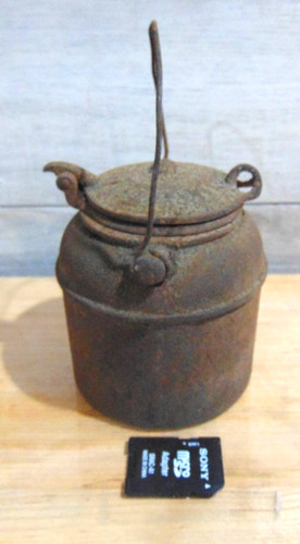 Antique cast iron glue