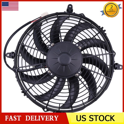 Medium profile pusher fan - pusher,