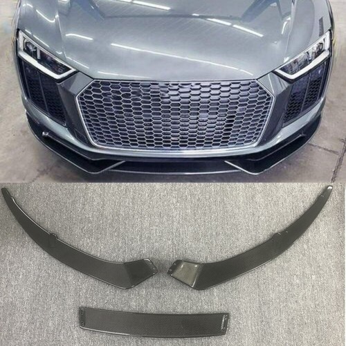 Carbon fiber car front - fiber, bumper