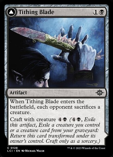 Tithing blade the lost - blade,
