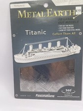 Metal Earth 3D Laser Cut Model. Titanic