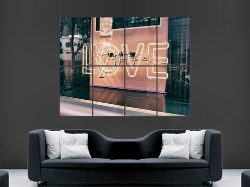 Love neon led sign window - neon,