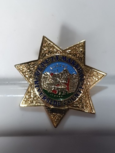 Pin badge riverside county - riverside,