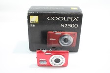 Nikon Coolpix S2500 Digital Compact Camera Working w/ Nikkor 4x Optical Zoom