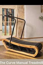 Curved Treadmill – Light Oak