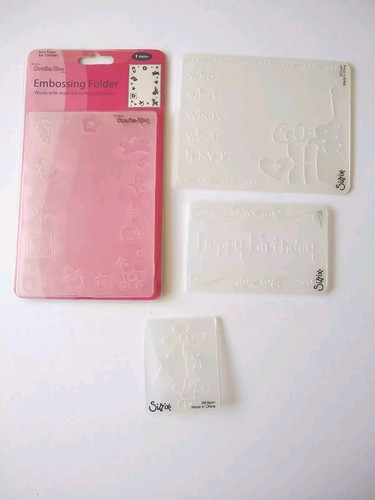 Embossing folder bundle - folder, 4