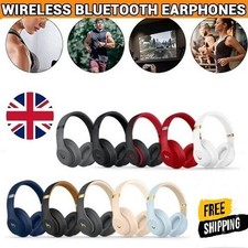 Genuine Beats Studio3 Wireless Noise Cancelling Over-Ear Headphones - UK Version