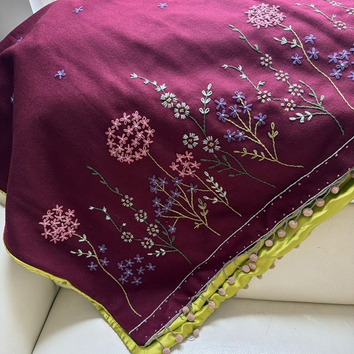 Kar van wool throw - a,