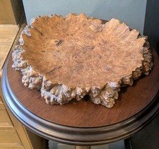 Turned Burr Wood Walnut ? Bowl