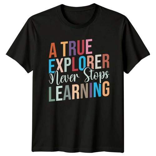True explorer never stops - never,