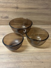 3 X Vintage PYREX Corning