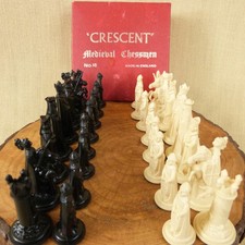 Vintage Chessmen Crescent