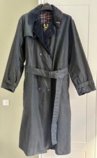 Barbour Mens A605 Waxed Jacket - Vintage - Navy - Size C42/107cm Large