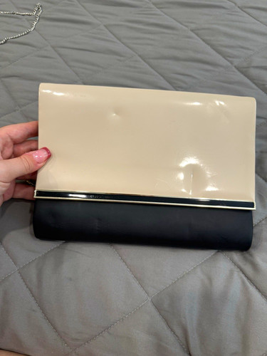 Nude beige black - &, patent