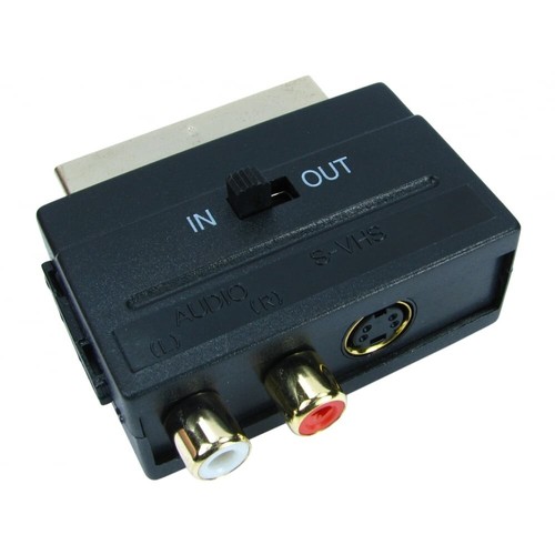 Scart rca phono audio - to,