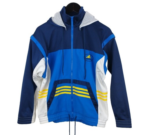 Adidas vintage 90s blue - blue, stripe