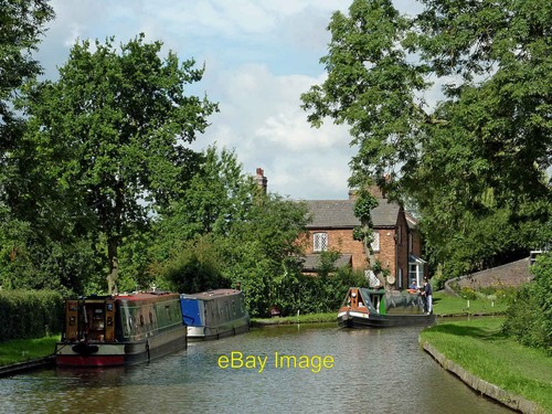 Photo 6x4 narrowboats near - narrowboats,