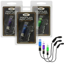 NGT CARP FISHING BOBBINS INDICATORS FOR BITE ALARMS PROFILER PURPLE BLUE GREEN