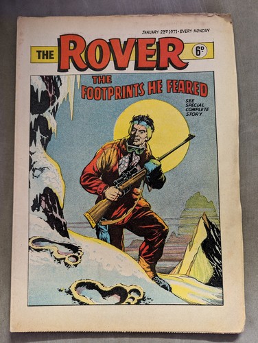 Rover comic january 23rd 1971 - comic,,