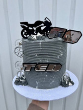 Personalised Motorbike Cake