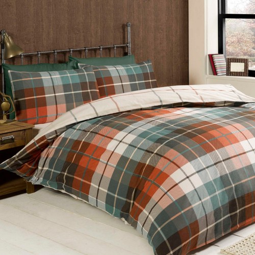 Flannelette duvet quilt cover - duvet,