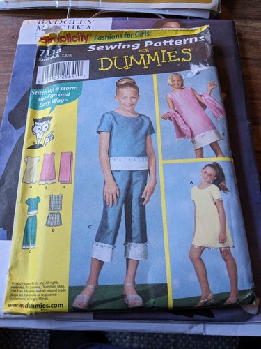 Simplicity sewing pattern
