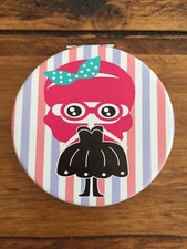 Funky Girl Compact Mirror