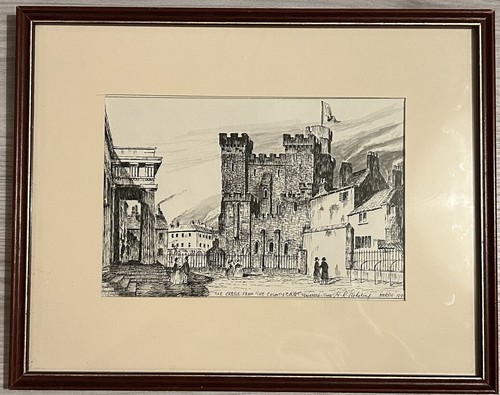 Pickering 1991 ink drawing - 1991,